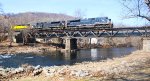 Eastbound SU 100 crossing the Ramapo River 